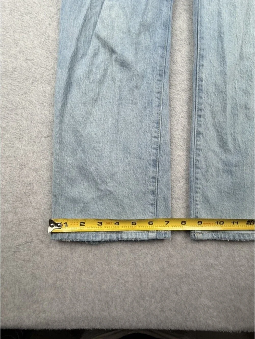J.Crew Womens High-Rise Classic Vintage 28 Light Wash Blue Wide Leg Jeans Denim